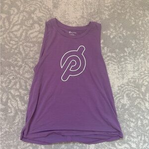 Peloton Lavender Muscle Tee